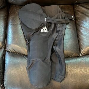 Adidas padded football pants boys size small black